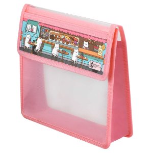 Папка для тетрадей пластиковая КОТОКАФЕ на липучке А5 72372