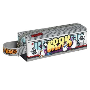 Пенал УТКИ В МЕТРО 20х7х5.5 см полиэстер молния сублимационная печать 71963