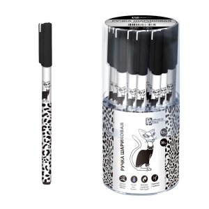 Ручка шар 0,5мм Синий МЕМНЫЕ СТИЛИСТЫ тубус 30 шт 72898