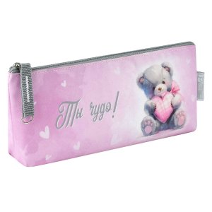 Пенал МИШКА С СЕРДЦЕМ 21х3,5х8 см 71978