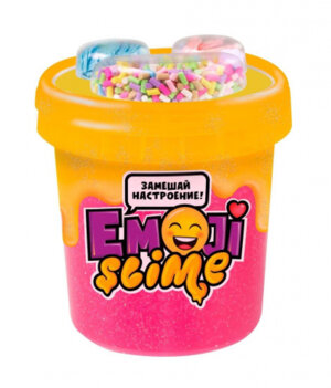 Слайм Slime Emoji розовый 120 мл розовый S130-77