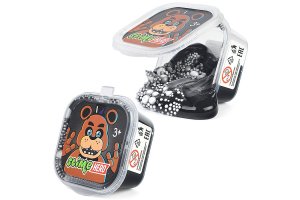 Слайм Slime HERO Роботы Медведь черный 60 г SLM274