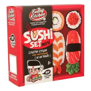 Набор Slime Лаборатория Funny Kitchen Sushi set mini SS500-40246