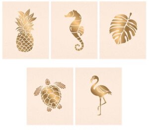 Тетрадь  48л Клетка Золотая природа 9778/5/16068