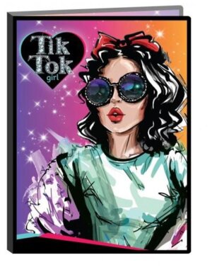 Папка 10 вкладыш Тик Ток GIRL F10-73842-TT