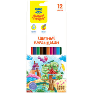 Карандаши 12цв Невероятные Приключения заточен CP_41048