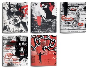 Тетрадь  48л Клетка NO LIMIT двойная обложка софт-тач LXCBCL-NL