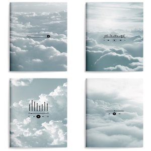 Записная книжка  32л А6 SOUND IN CLOUDS LXNBA6-SDC