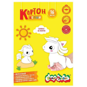 Картон белый 16л мел 200 г/м2 на клею КБМКМС16