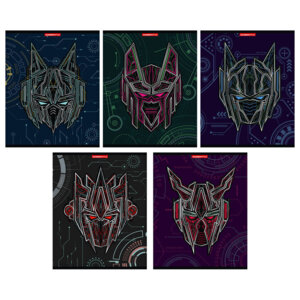 Тетрадь  48л Клетка тисн фольгой Маски 13072/5-EAC