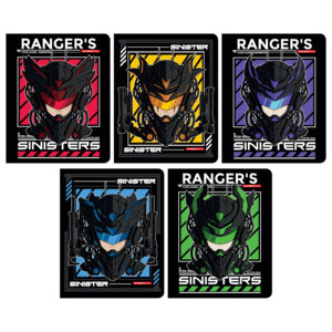 Тетрадь 48л А5 Клетка Рейнджеры 14682/5