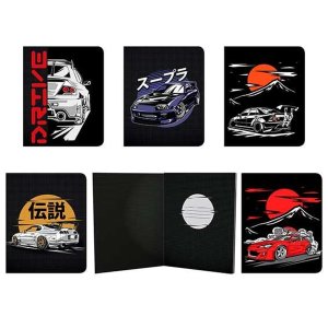 Тетрадь  48л Клетка Машины софт-тач лак текстура конгрев Sev 14314/5-EAC