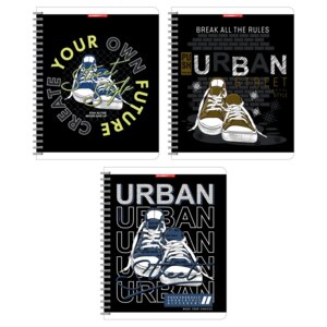 Тетрадь 60л Клетка Кеды Wсп полн УФ лак 14702/3