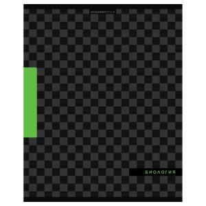 Тетрадь предм 48л Клетка Шахматка Биология твин УФ лак 15553-EAC