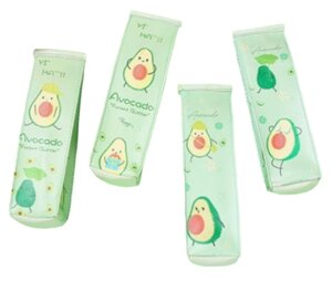 Пенал в форме пакета молока, 22х6х6см, 1 отд., искусств.кожа с печатью "Авокадо", 4 диз 238-423