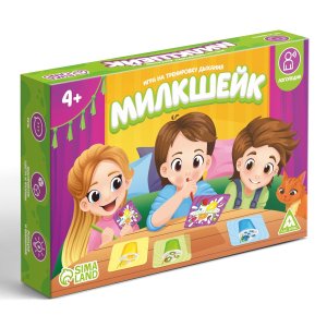 Игра на тренировку дыхания Милкшейк 60 карт 4+ 10623021