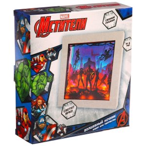 Набор для творчества Многослойный ночник волшебный 7869383