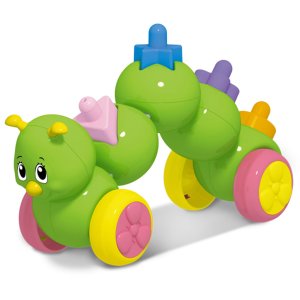 Каталка сортер Веселая гусеничка