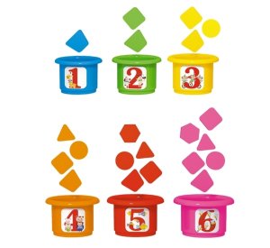 Развивающая  пирамидка Считалочка