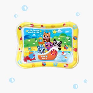 Развивающий водный коврик Веселые малыши 65x50 см 7059455