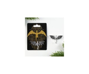 Брошь Дракон 6х8см на подложке 9561174