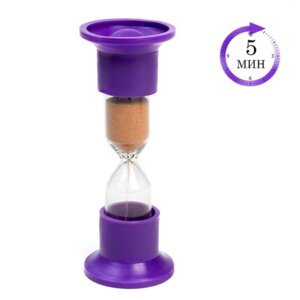 Часы песочные настольные на 5 минут микс 1546054
