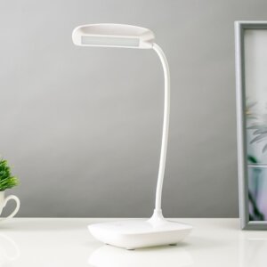 Настольная лампа сенсорная 16758/1 LED 2Вт 6000К USB АКБ белый 13х10,5х38см   6988910