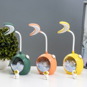 Настольная лампа Космос LED 2Вт USB АКБ МИКС 10х7,5х30см  9352525