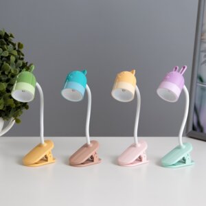 Лампа для чтения Зверята LED 1Вт 3хLR44 МИКС 6х3х16см  9413610