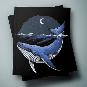 Блокнот позитивного настроения WHALE WORLD
