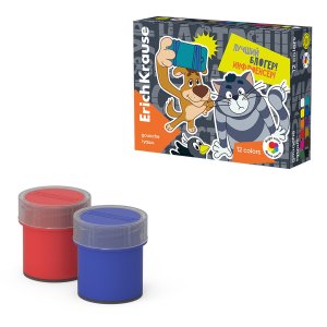 Гуашь 12цв Простоквашино по 20мл 61070