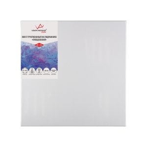 Холст грунтованный на подрамнике 30х30см 320 г/кв.м 100% хлопок VISTA-ARTISTA ACFG-3030
