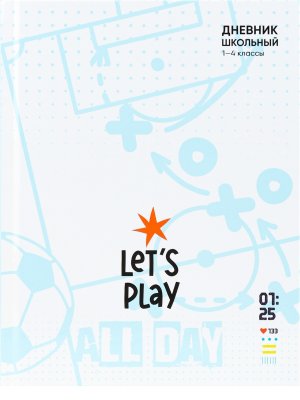 Дневник 1-4 Наклейки со спортивной темой Д48-3633