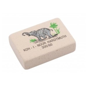 Ластик Elephant 300/60 Цветной 31*21*8мм прямоугольный натуральный каучук 0300060025KDRU