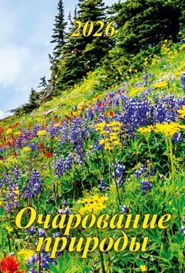 Кал 2026 Настен Очарование природы 170х250 мм 05-260004