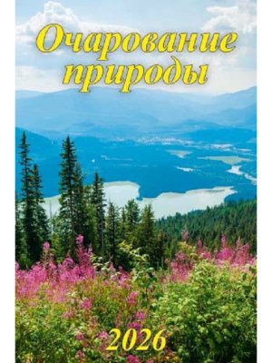 Кал 2026 Настен Очарование природы 340х490 04-26005 
