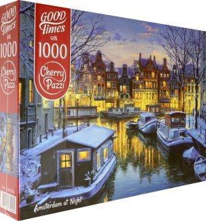 Паззл 1000 Cherry Амстердам ночью 30264