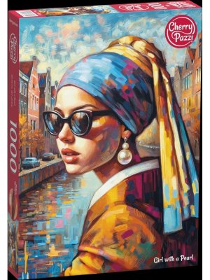 Паззл 1000 Cherry Девушка с жемчужиной 30844