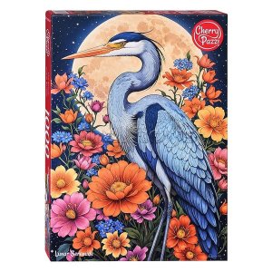 Паззл 1000 Cherry Цапля в полнолуние 31032