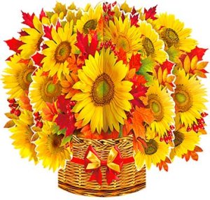 Корзина осенняя KOR1-11