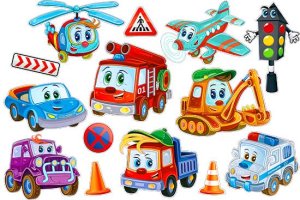 Оформительский набор Машинки HP2-38