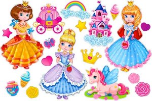 Оформительский набор Принцесса HP2-39