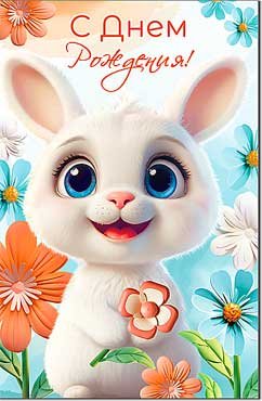 Открытка С Днем Рождения дет 23-335-B