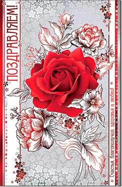 Открытка Поздравляем жен 23-572