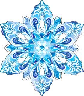 Украшение Снежинка A-12