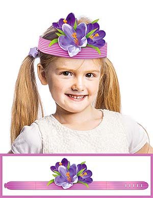 Ободок Фиалка 408-35