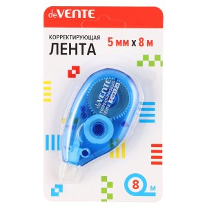 Корректор лента 5ммx08м синий полупрозр корп боковой аппликатор 4062105